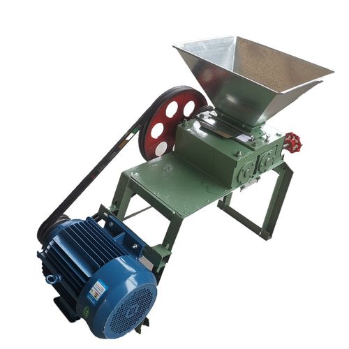 糕粉机年糕打粉机湿米粉碎机滚筒对辊式碾压粮食挤扁机米片压扁机