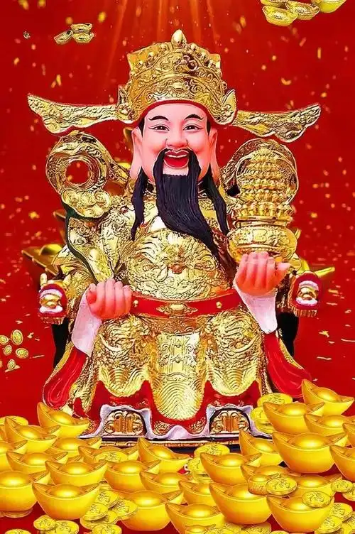 财神爷「佛系」高清无水印壁纸_网易订阅