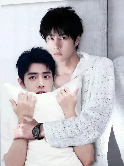 王一博肖战#晚安💤💤💤💤💤💤贴贴.#肖战王一博