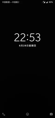 如图我用了张全黑图做锁屏背景 - oneplus 6 - 一加手机社区官方论坛