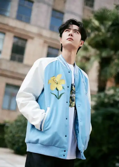 王一博蓝色系穿搭##王一博多巴胺穿搭