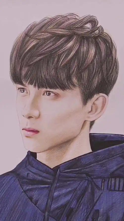 希望有一天,我们都不后悔曾经出现在彼此的生命中.#手绘 #吴磊