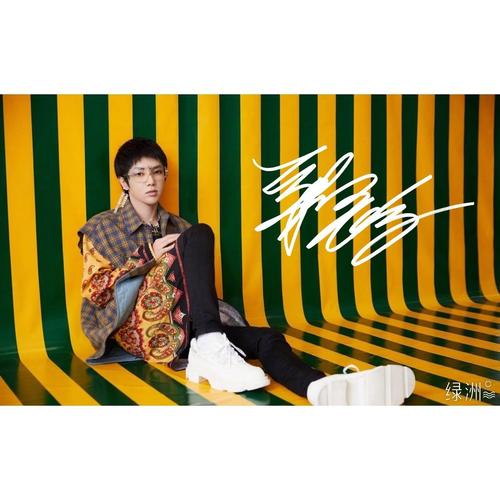 6寸华晨宇 亲笔签名照片新款热门宣传照签名照 20号