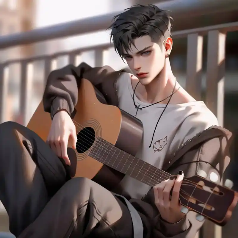 二次元美图 #ai画图 #小说男主 #好看的背景图 - 抖音