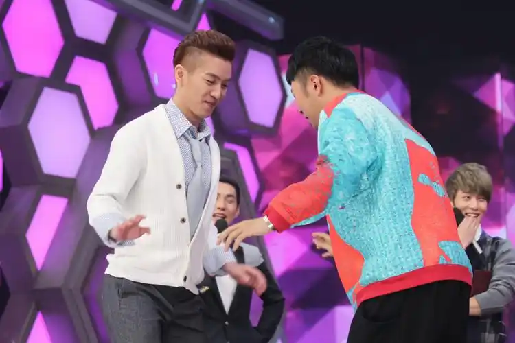 2014活动快乐大本营神雕侠侣剧组 陈晓饰演杨过 cr.喵星人的晓世界