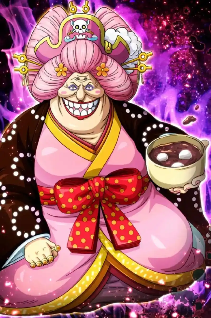 《海贼王》四皇大妈  毕古嫲姆  夏洛特玲玲 - 抖音