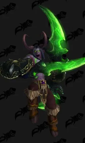 只爱幻化106人类dk暗夜精灵dh幻化war3和wow里的两种巫妖王伊利丹幻化