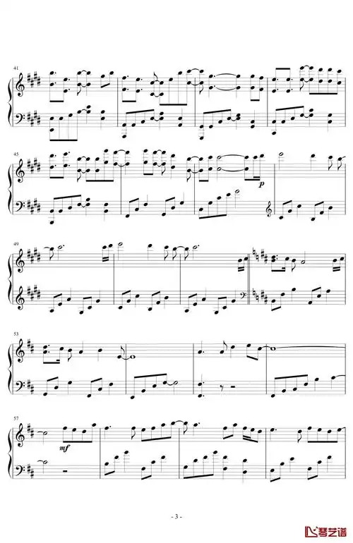 月若流金钢琴谱杀破狼广播剧主题曲杀破狼