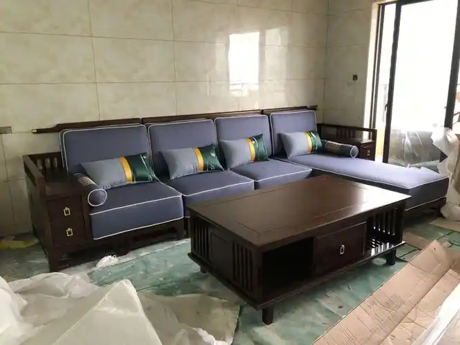 新中式乌金檀木沙发您爱了吗