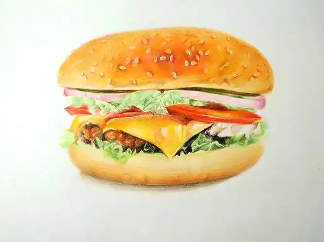 彩铅汉堡:hamburger:|纯艺术|彩铅|奥特曼001 - 原创作品 - 站酷 (zco