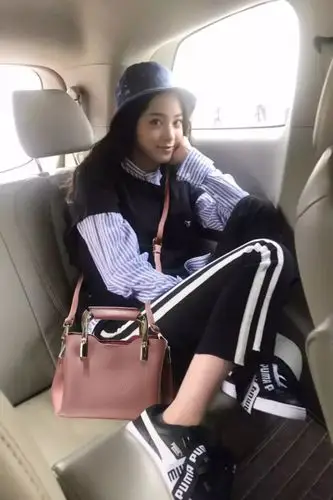 欧阳娜娜明星同款包包2017新款女包休闲单肩包斜跨手提包潮流小包