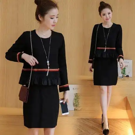 【黑色一步裙】图片_价格_搭配分享 - 爱逛街