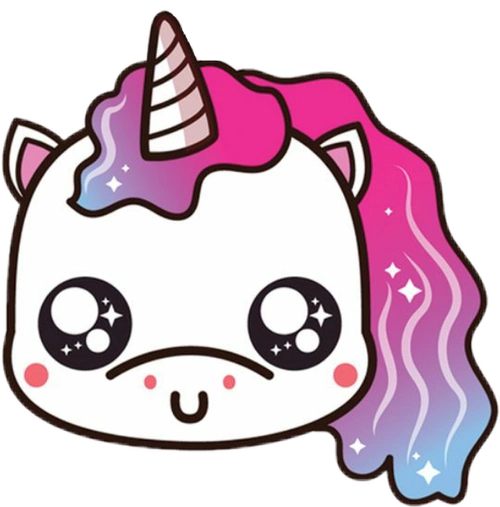 贴纸gif卡通gif独角兽gif