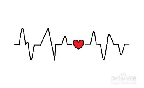心跳的节奏怎么画