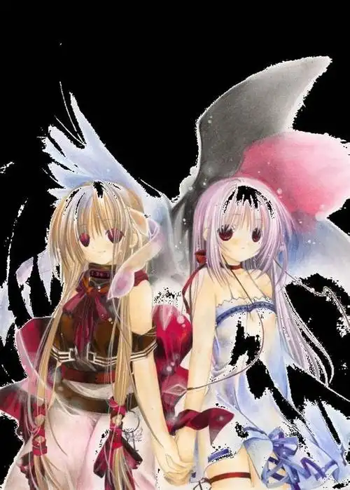 求半面的图,一半天使一般恶魔的那种,谢谢