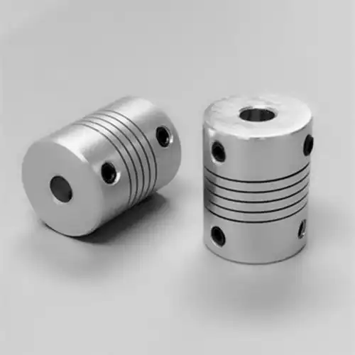 联轴器电机弹性绕线编码器丝杆步进连轴d19l25顶丝联轴器