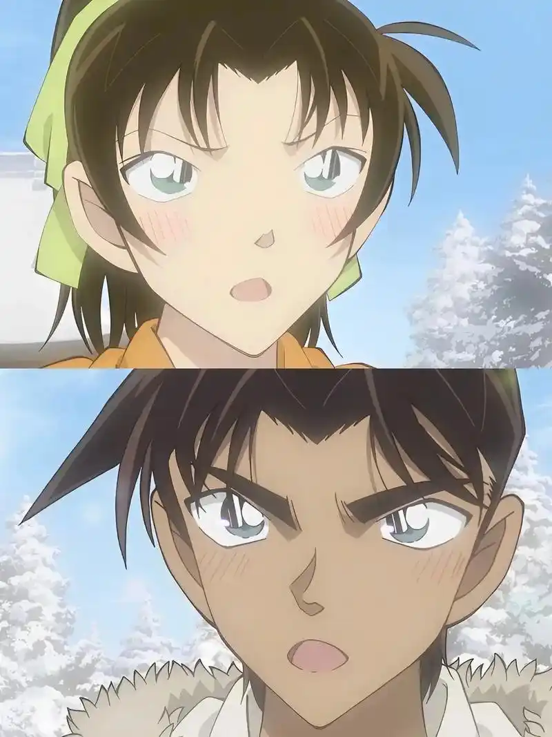 小情侣(>^ω^ )#平和cp #服部平次 #远山和叶 #名 - 抖音