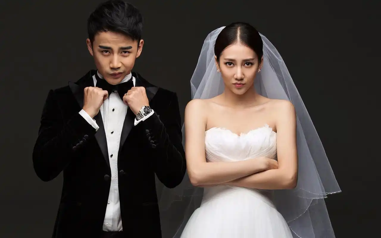 李茂弦子婚纱照图片电脑高清壁纸