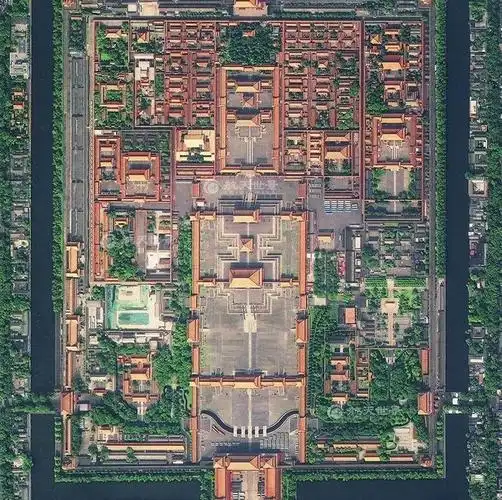 故宫建成六百年跟着卫星看个遍