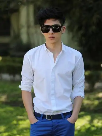 长脸,脸宽大部分脸型都适合的男士发型(长脸男生发型设计图片大全)