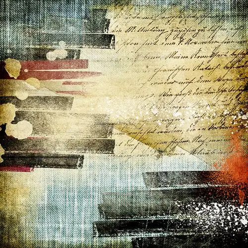 潮流复古花纹背景高清图片