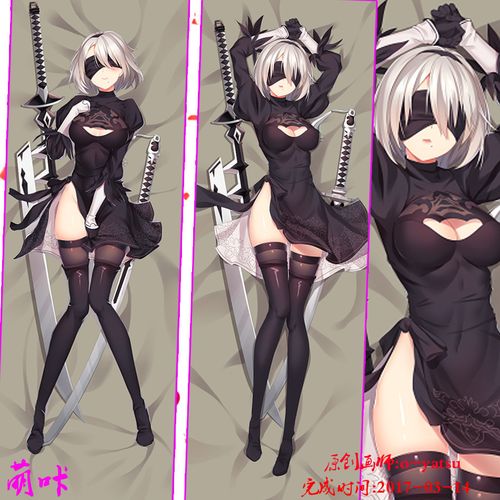 萌咔 尼尔机械纪元 2b小姐姐 等身抱枕 美女抱枕 动漫二次元定制