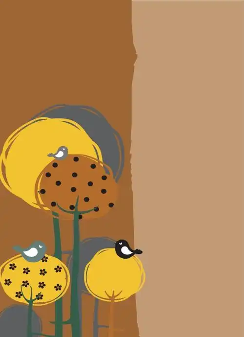 矢量卡通儿童插画背景素材