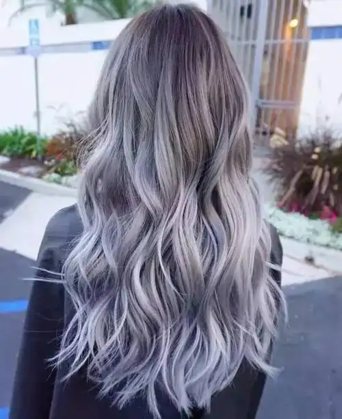 发型|超美的渐变发色,长发姑娘快去染一个