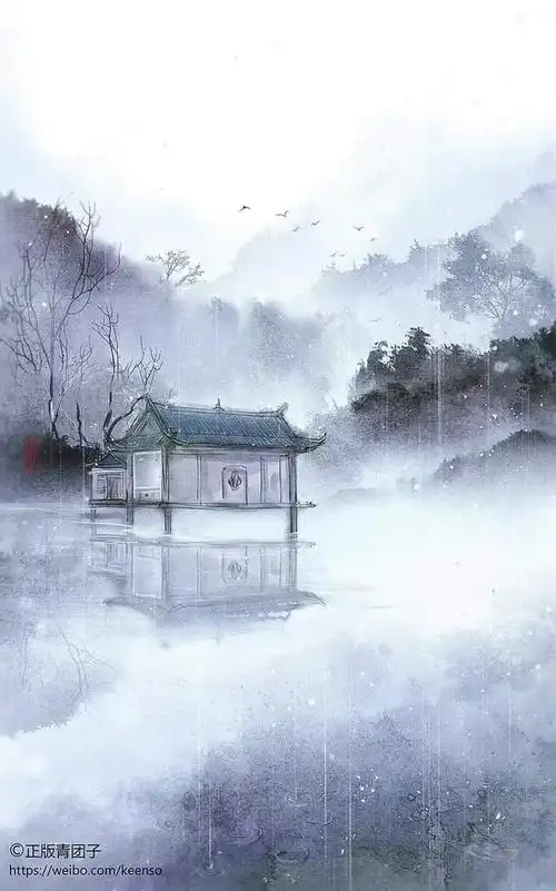 古风中国风插画壁纸,这意境太美了