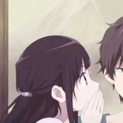 冰菓情侣头像一对高清千反田爱瑠与折木奉太郎情头图片