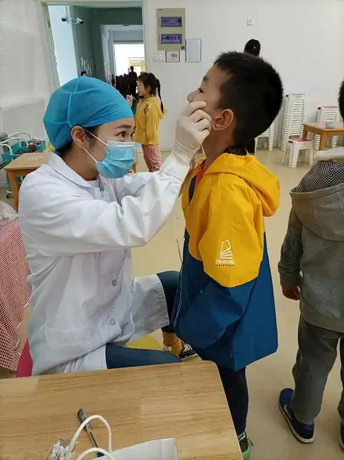 为幼儿的健康成长保驾护航天虹水墨花园幼儿园六一体检活动