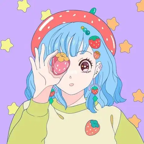 草莓可爱头像女生