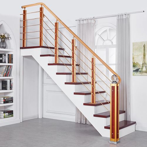 楼梯扶手护栏简约现代家用室内阁楼复式围栏楼梯扶手