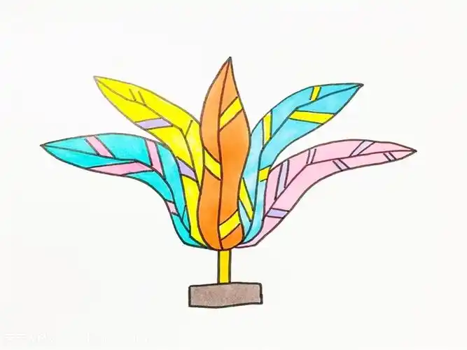 毽子简笔画教程