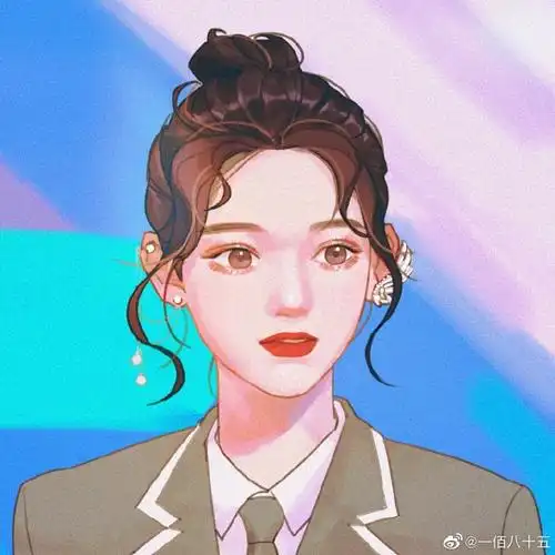 许佳琪超话#许佳琪 the9门面主舞#前一阵画的头像02