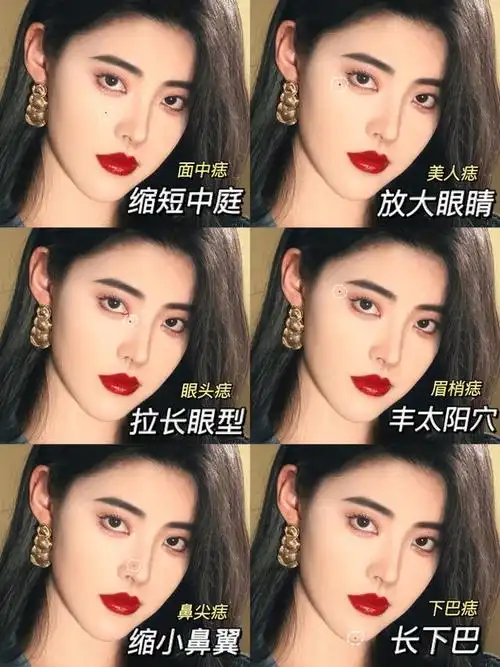 西安化妆学校解析:不同位置的美人痣居然还有这区别?