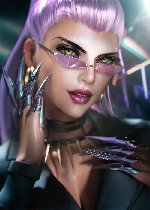 写实风格新版kda女团__财经头条