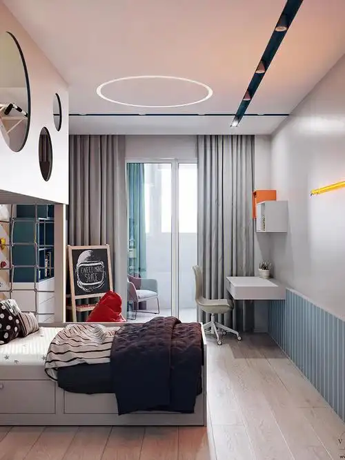 儿童卧室9平米的男孩房也可以五脏俱全