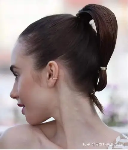 日本pv朴未潮流风尚高马尾的高级感