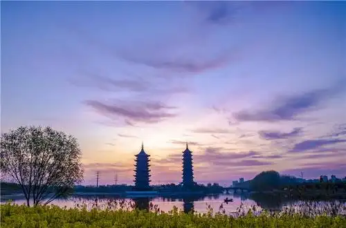 美丽江苏·每日一景丨宿迁霞光