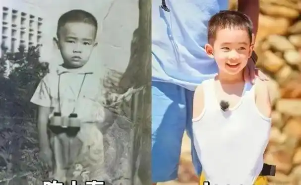 14对明星父子童年照曝光,谁和爸爸最像呢?这基因太强大了!