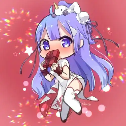 碧蓝航线萌化角色画师seele作品动漫美图