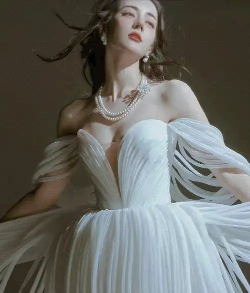 georges hobeika 2021秋冬高定今年迪丽热巴热搜直接爆了的红毯礼服