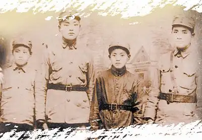 贺子珍含泪托孤