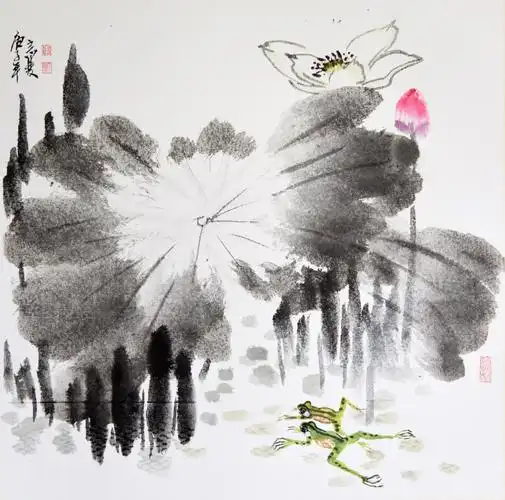 李宗双作品分享147——青草池塘独听蛙(抗疫76天篇)