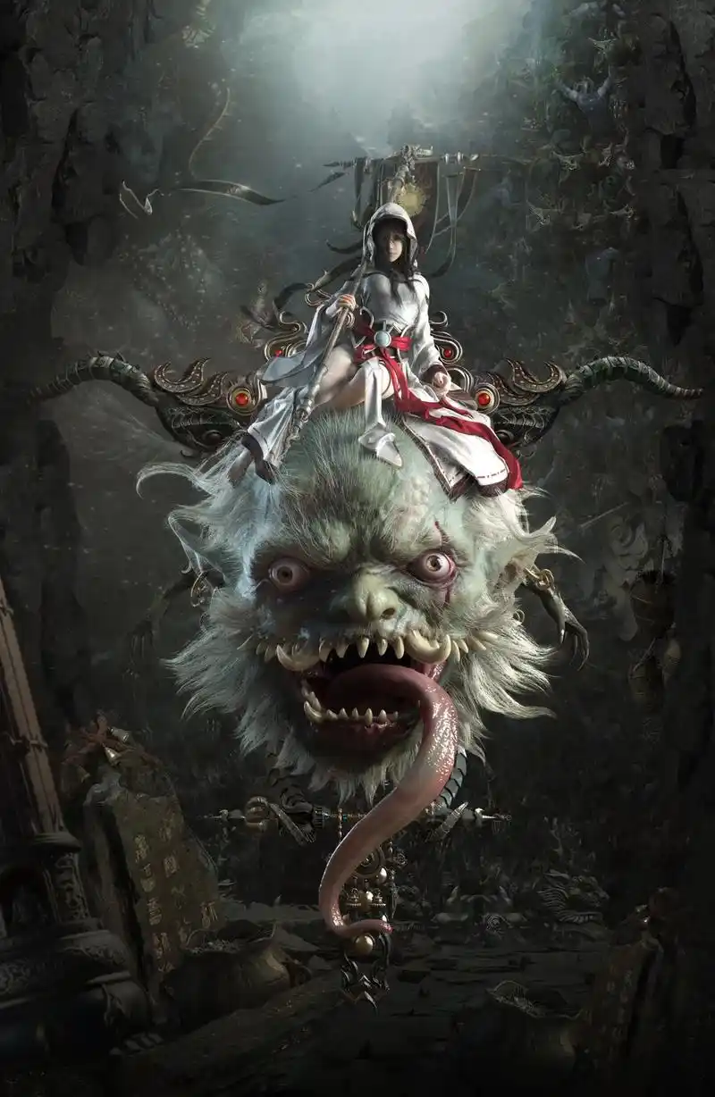 冥王工作室张欢欢系列雕像作品——孟婆.