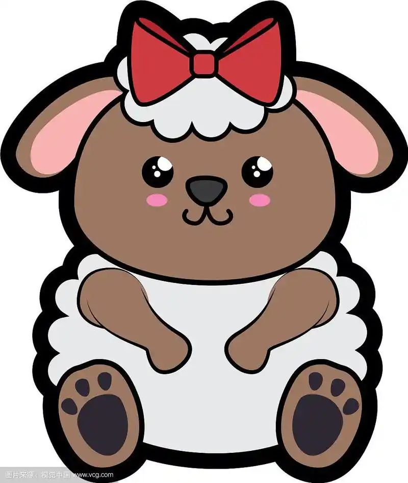 羊可爱卡通