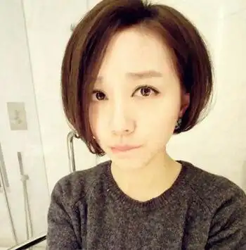 女生露额头超短发发型教你露额头短发如何扎