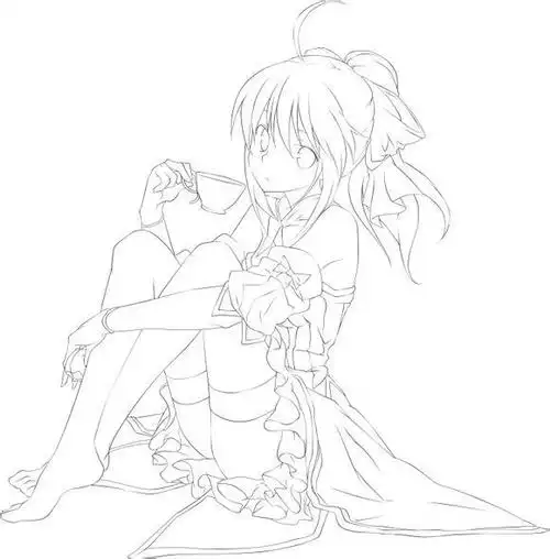 mr&绘画线稿-花瓣网|陪你做生活的设计师 | #线稿#全身漫画卡通人物