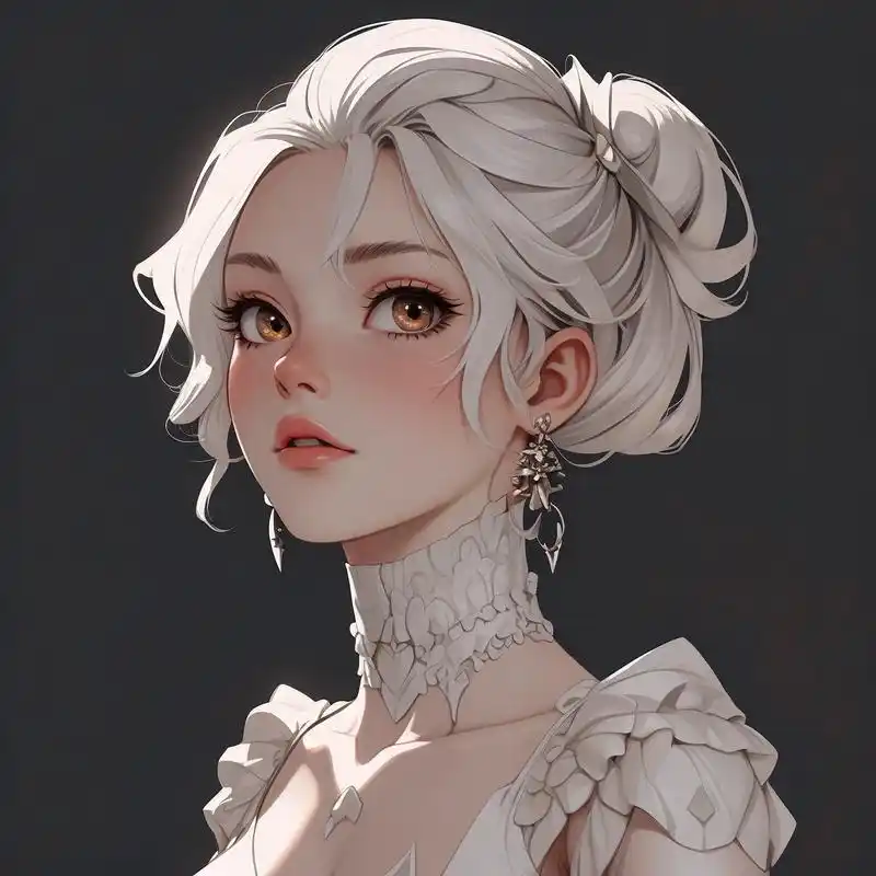 一眼就心动的优雅气质女生头像95